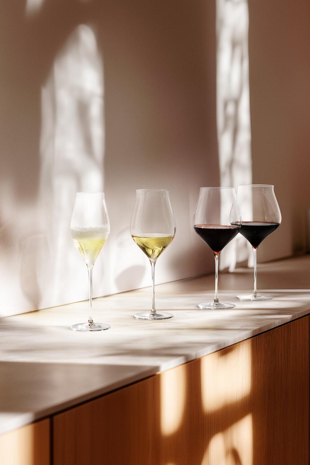 Notes bourgogneglas, 94 cl - 2 stk